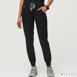Figs XS Zamora Jogger Scrub Pants [Black]